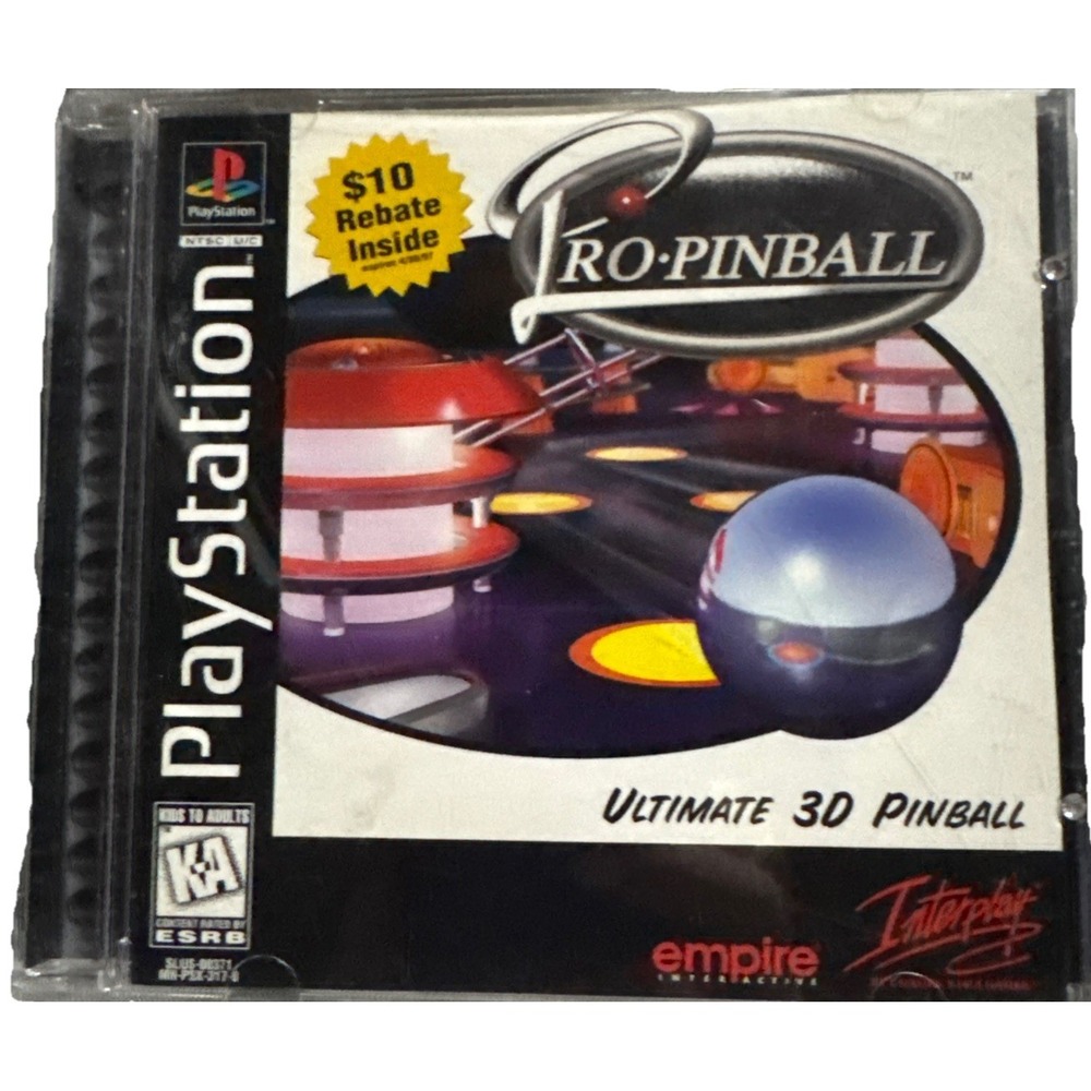 Pro•Pinball Ultimate 3D Pinball 1996 Playstation 1